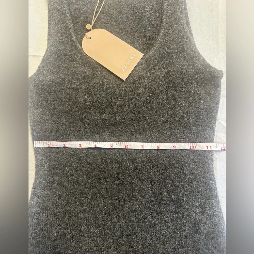 Meshki Charcoal Tank Top - Picture 4 of 7